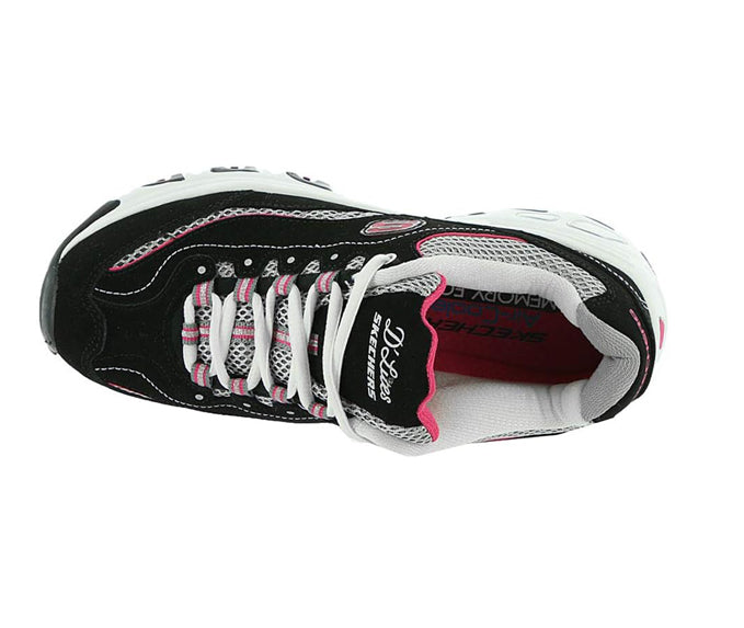 SKECHERS WOMEN'S D-LITES LIFE SAVER MEMORY FOAM SNEAKER