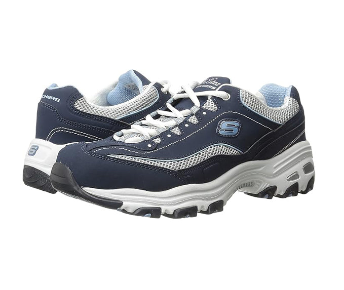 SKECHERS WOMEN'S D-LITES LIFE SAVER MEMORY FOAM SNEAKER
