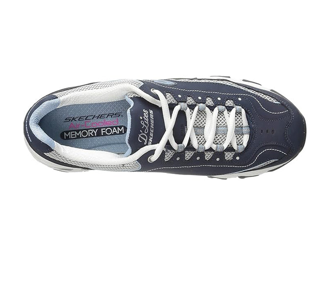 SKECHERS WOMEN'S D-LITES LIFE SAVER MEMORY FOAM SNEAKER