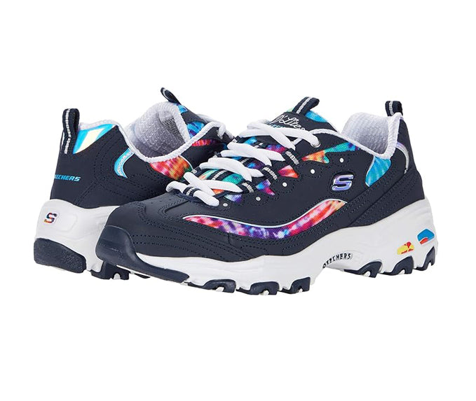 SKECHERS WOMEN'S D-LITES SUMMER FIESTA SNEAKER