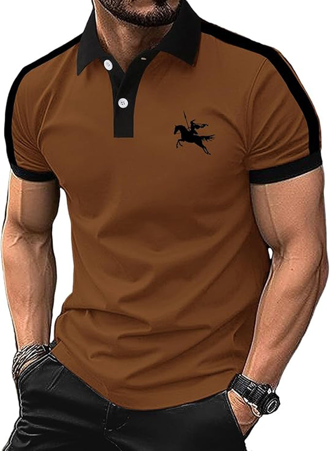 SOLY HUX MEN'S POLO GULF TEE SHIRT