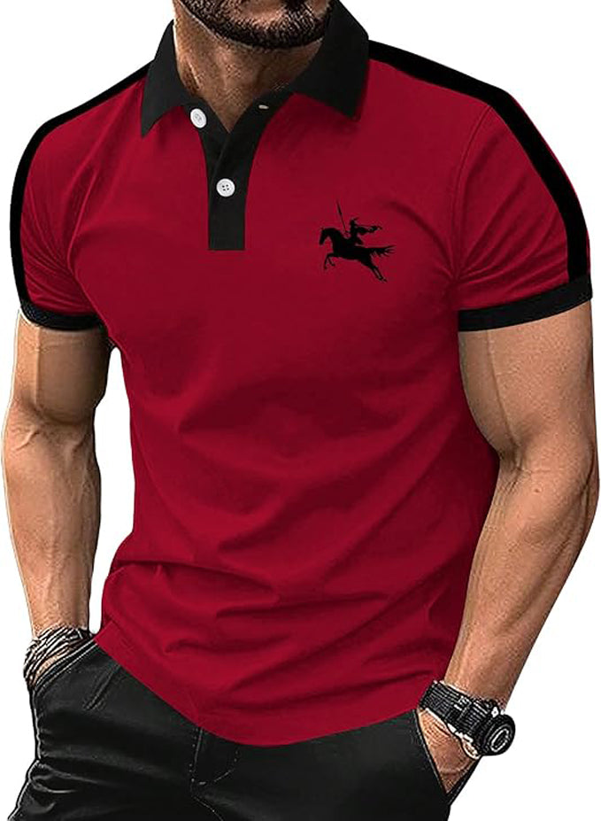 SOLY HUX MEN'S POLO GULF TEE SHIRT
