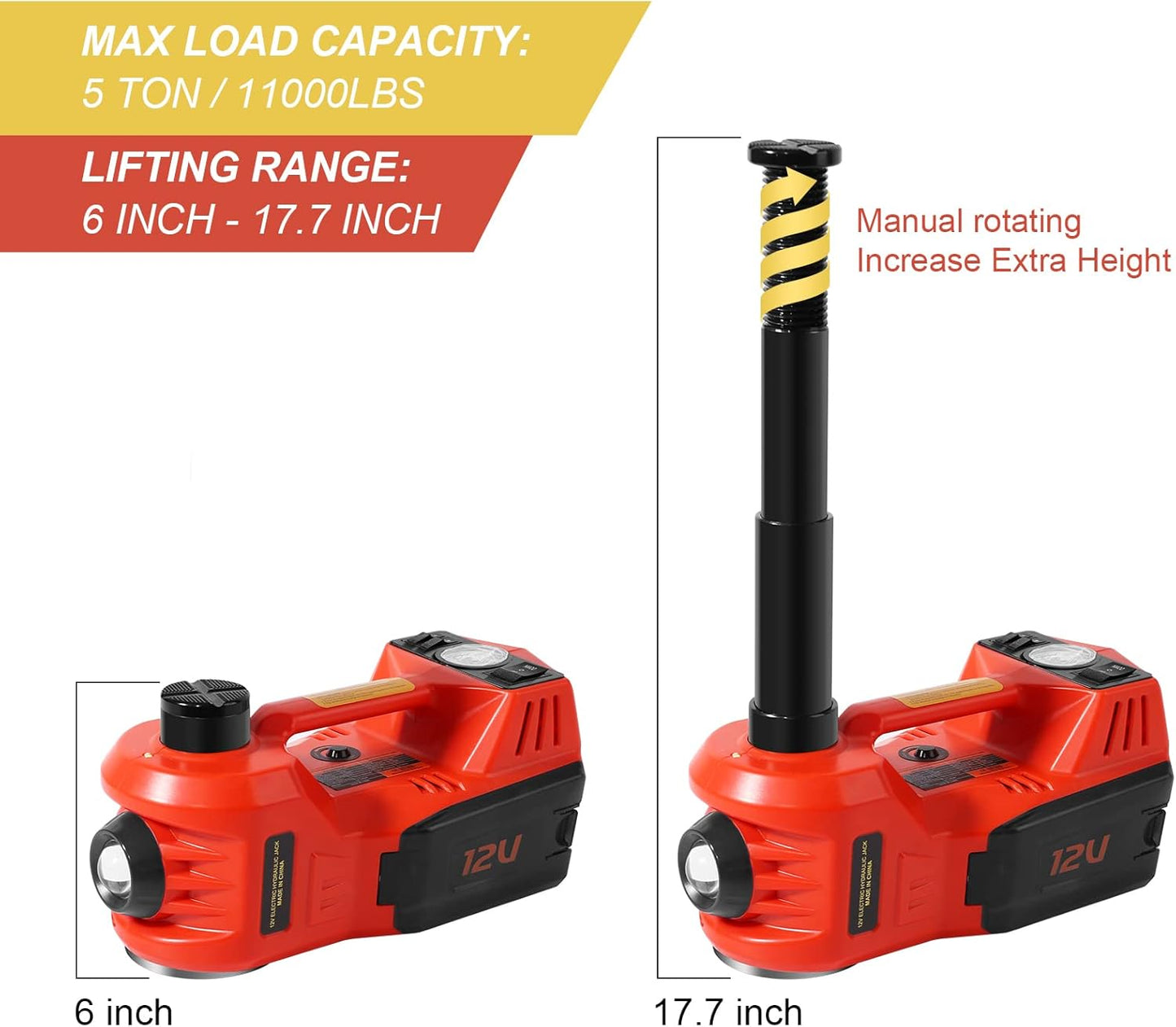 TYAYT ELECTRIC CARJACK KIT 5 TON