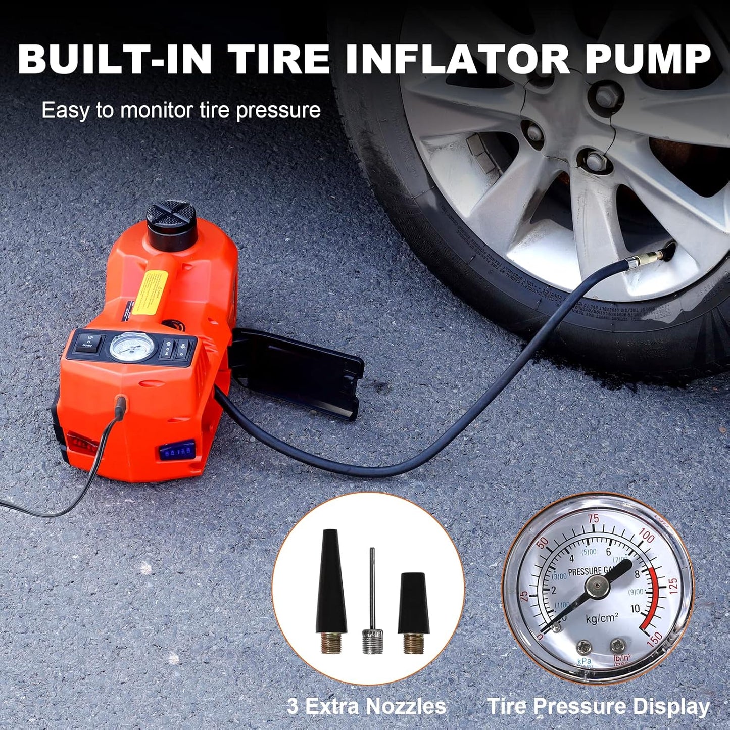 TYAYT ELECTRIC CARJACK KIT 5 TON