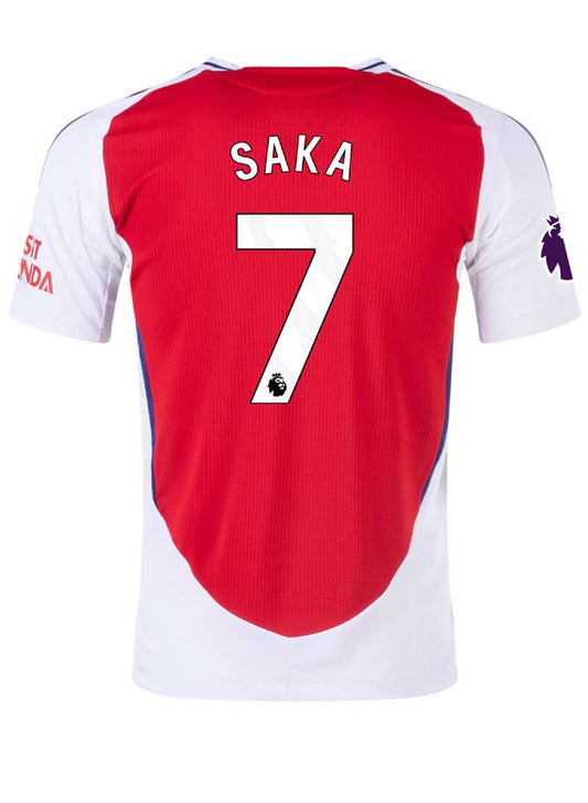 BUKAYO SAKA ARSENAL 24/25 AUTHENTIC HOME JERSEY BY ADIDAS