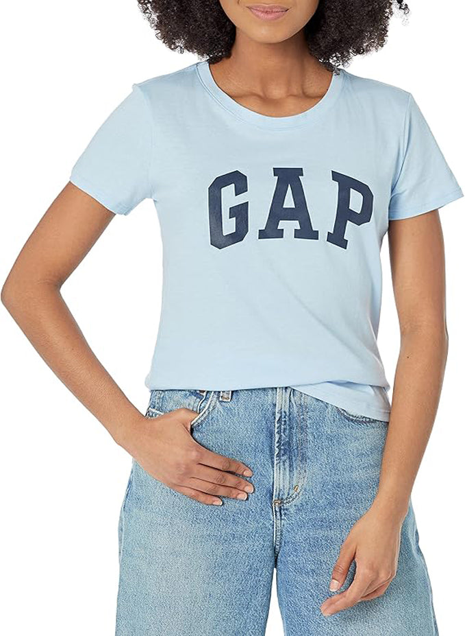 GAP WOMEN'S CLASSIC LOGO TEE SHIRT