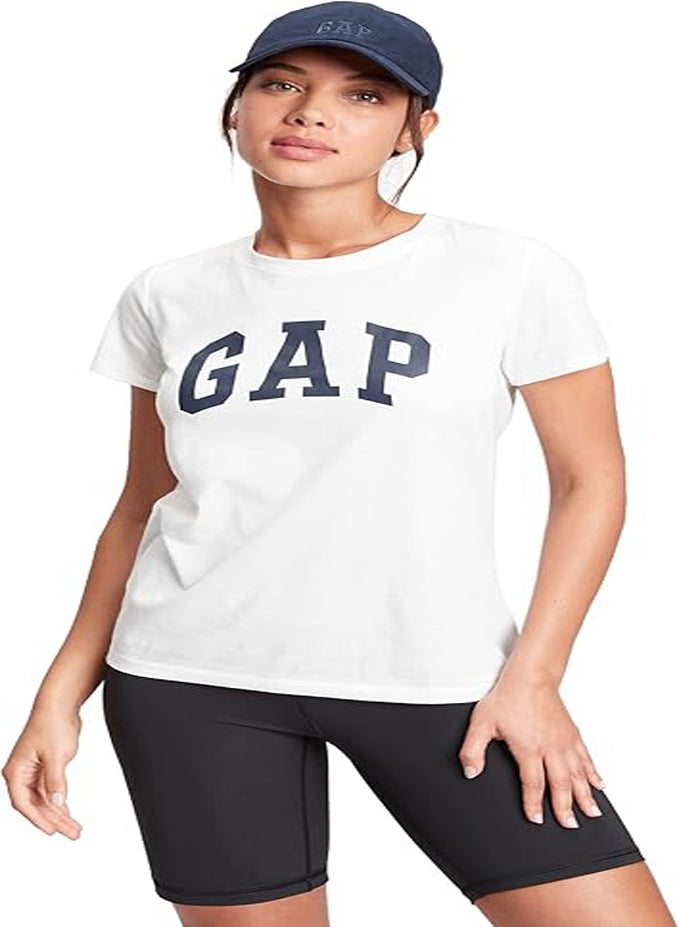 GAP WOMEN'S CLASSIC LOGO TEE SHIRT