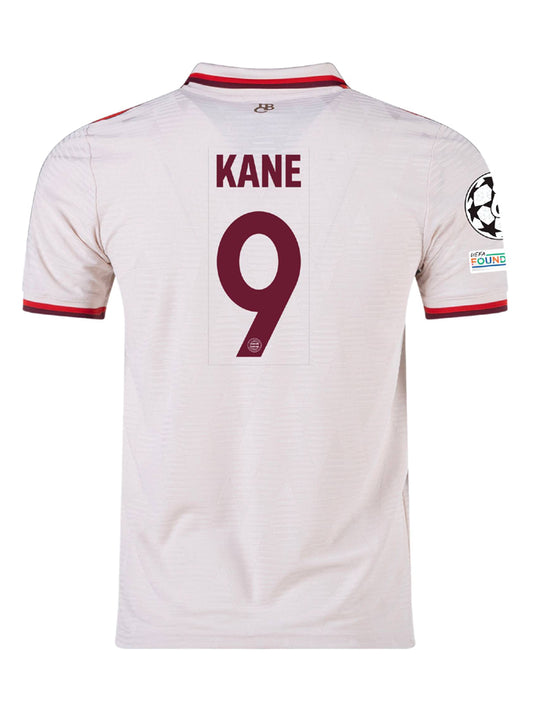 HARRY KANE BAYERN MUNICH 24/25 AUTHENTIC UCL THIRD JERSEY BY ADIDAS