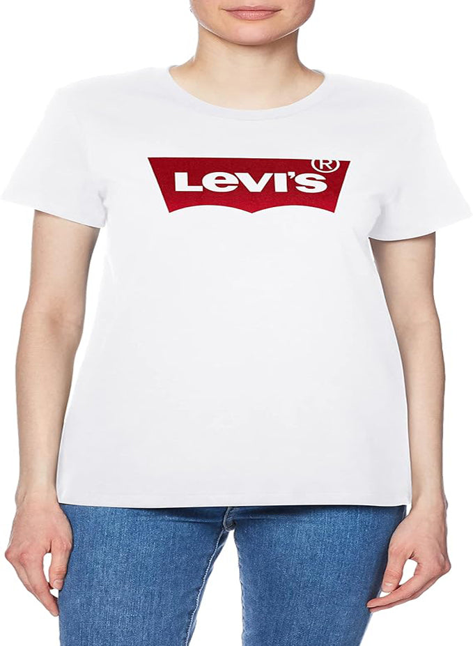 LEVI'S WOMEN'S PERFECT CREWNECK TEE SHIRT (STANDARD SIZE)