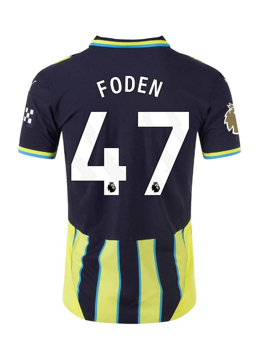 PHIL FODEN MANCHESTER CITY 24/25 AUTHENTIC AWAY JERSEY BY PUMA