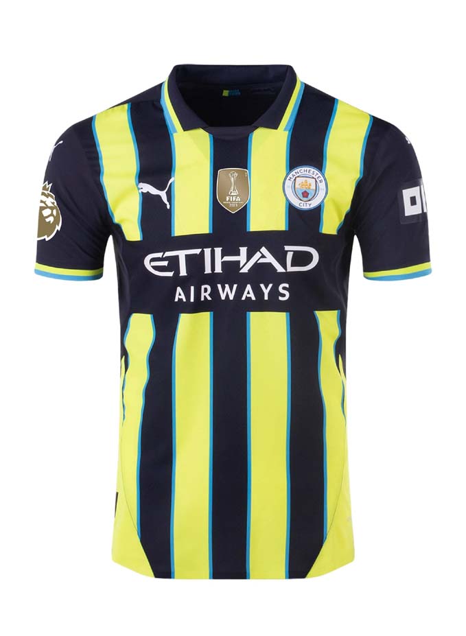 PHIL FODEN MANCHESTER CITY 24/25 AUTHENTIC AWAY JERSEY BY PUMA