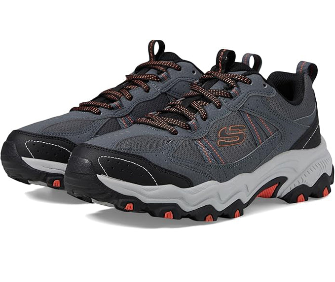 SKECHERS MEN'S STAMINA AT UPPER STITCH SNEAKER