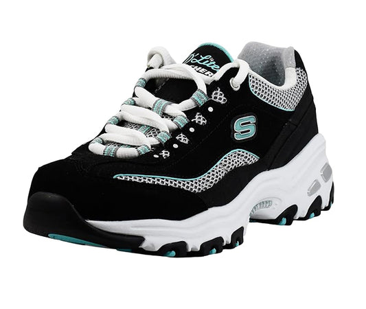 SKECHERS WOMEN'S D-LITES LIFE SAVER MEMORY FOAM SNEAKER