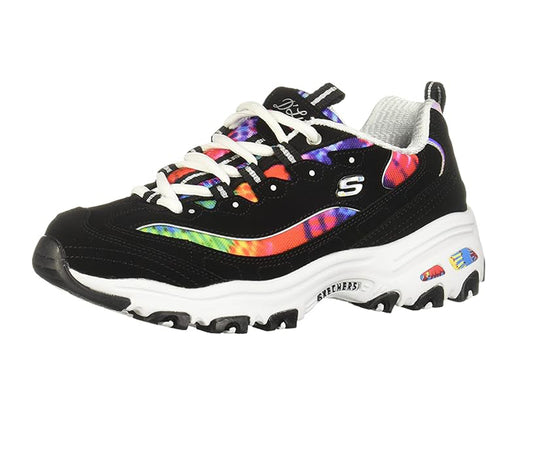 SKECHERS WOMEN'S D-LITES SUMMER FIESTA SNEAKER