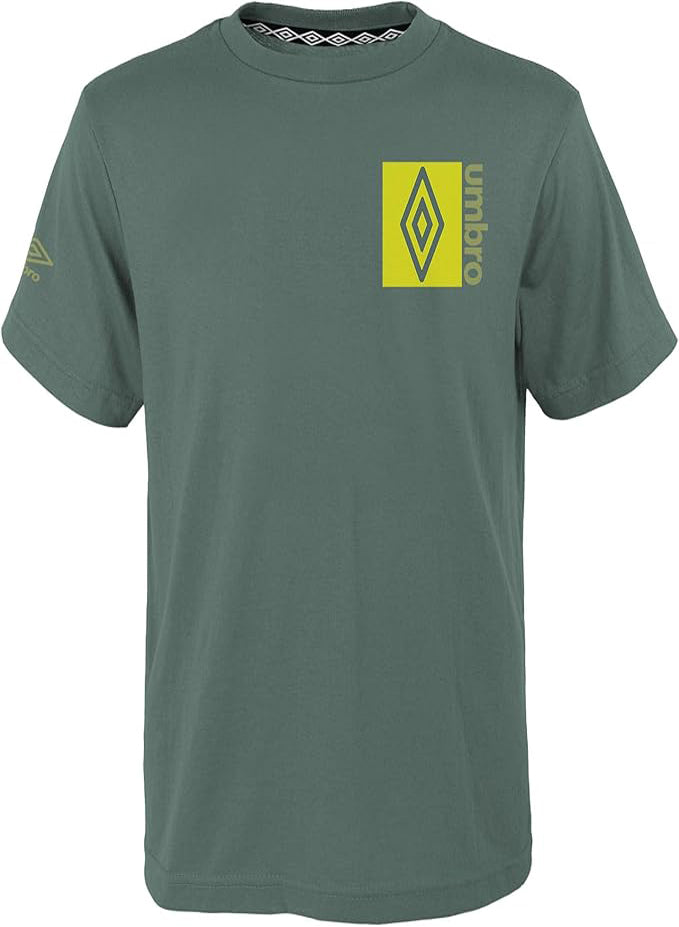 UMBRO MEN'S DIAMOND SQUARE SHORT SLEEVE TEE SHIRT