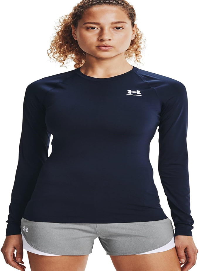 UNDER ARMOUR WOMEN'S HEAT GEAR COMPRESSION LONGSLEEVE TEE SHIRT