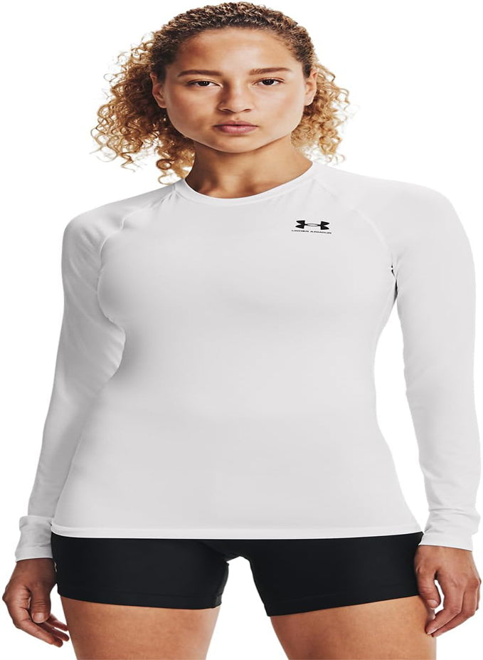 UNDER ARMOUR WOMEN'S HEAT GEAR COMPRESSION LONGSLEEVE TEE SHIRT